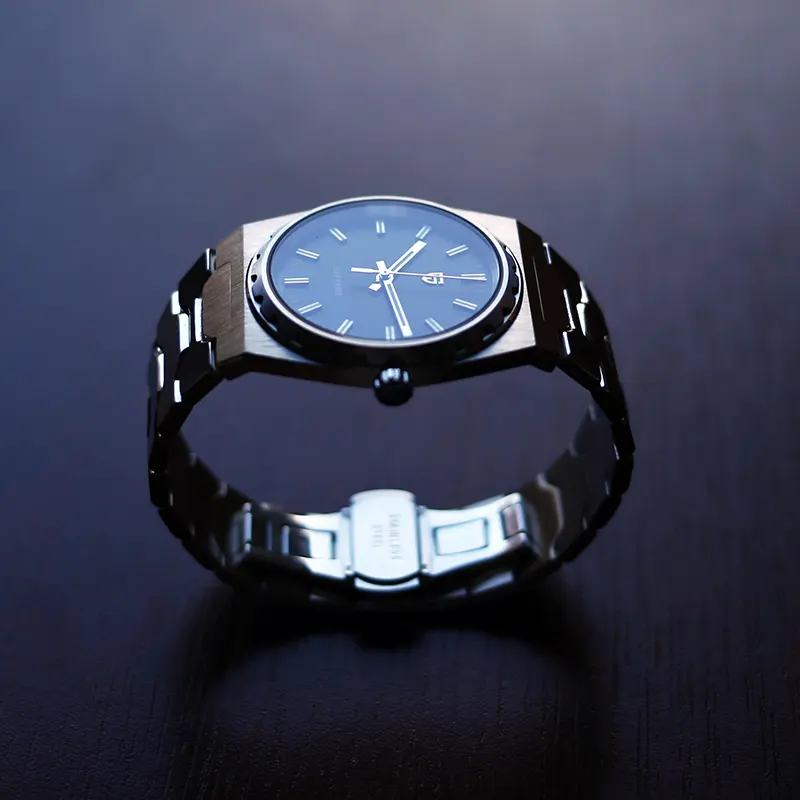 Pagani Design Super Slim Blue Dial Men's Watch- PD-YS020